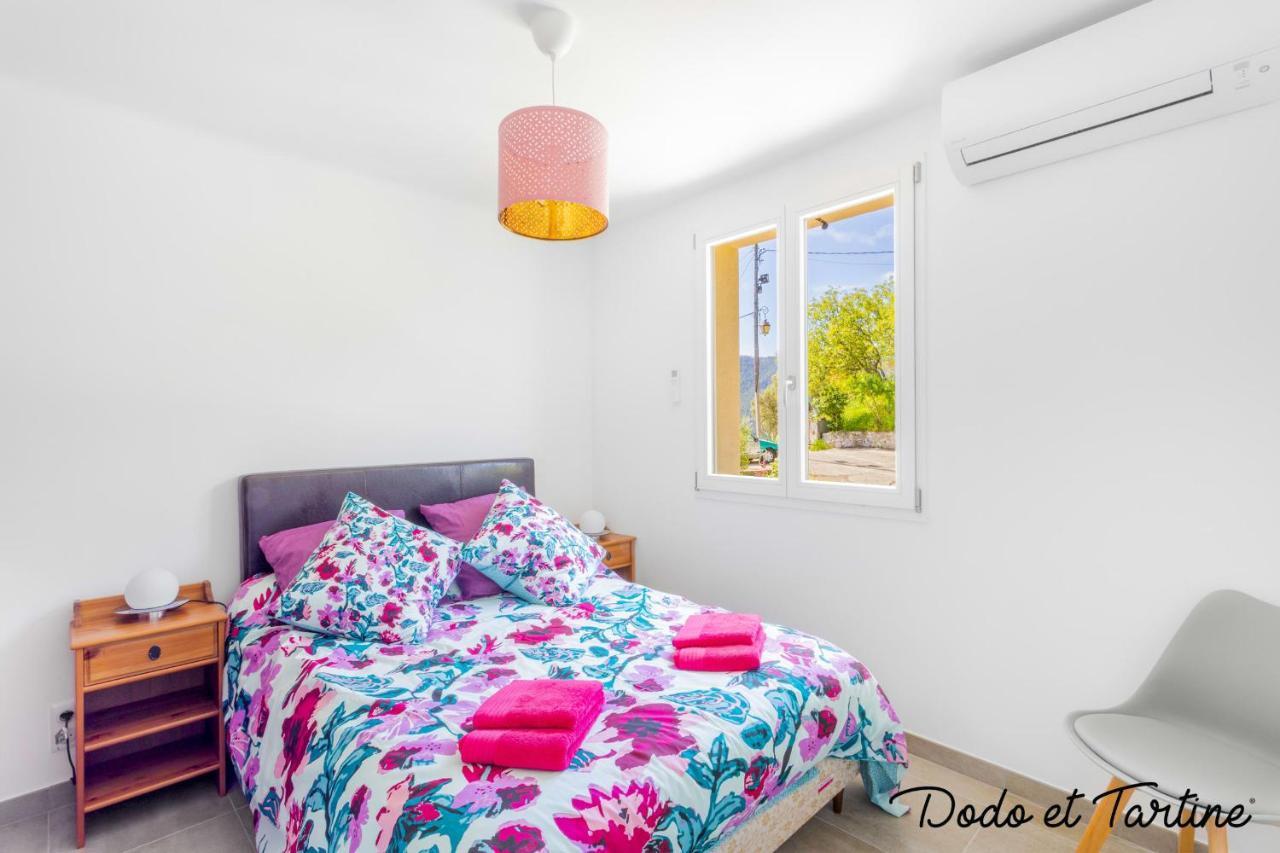 Gorgeous 3 Bedroom House With Ac And Garden - Dodo Et Tartine Le Revest-le-Eaux Exterior foto